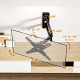 Soporte de Pared Articulado para Pantallas o Monitores | Compatibilidad VESA 75x75 - 200x200 / Hasta 43 Pulgadas | Capacidad Máxima de Carga 20 kg | Fabricado en Acero