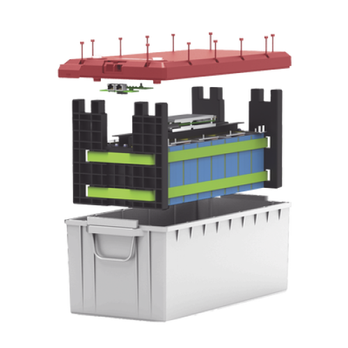 Batería LiFePO4, 2.56 kWh, 25.6V, 100AH / Con BMS Integrado / Vida Útil de más de 3500 Ciclos / Conector RS485 y CAN