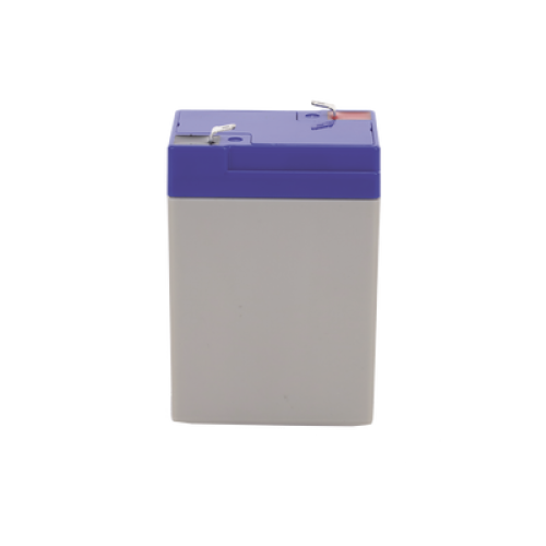 Batería 6 V / 4.5 Ah / UL / Tecnología AGM / Vida útil promedio 5 años / Para uso en equipo electrónico, Alarmas de Intrusión / Incendio/ Control de acceso / Video Vigilancia / Terminales F1 ( Incluye adaptador F2