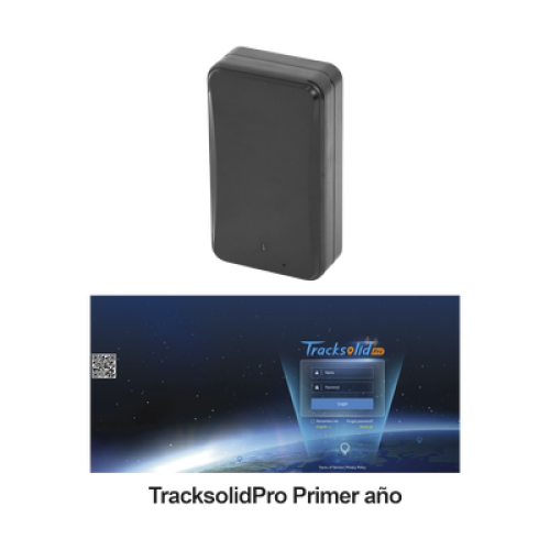 KIT Rastreador vehicular magnético / Especial para contenedores u oculto en vehículo / batería de larga duración / incluye una licencia anual para plataforma TracksolidPro 
