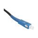 Rollo de Fibra Óptica Drop Redonda G657A2 Monomodo Simplex de 150 Metros (492.13 Pies) con Conectores SC/UPC-SC/UPC para Instalaciones Aéreas, Subterráneas o a la Intemperie Rollo de Fibra Óptica Drop Redonda G657A2 Monomodo Simplex de 150 Metros (492.13 Pies) con Conectores SC/UPC-SC/UPC para Instalaciones Aéreas, Subterráneas o a la Intemperie