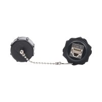 Acoplador Industrial RJ45-RJ45 Categoría 6 Blindado IP67 (Waterproof)