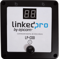 Contador Digital Descargas Atmosféricas / Pantalla Digital / IP65 Exterior / Batería 3V / Rango -20°C a 60°C / 120x120x60 mm (4.7x4.7x2.4 in)