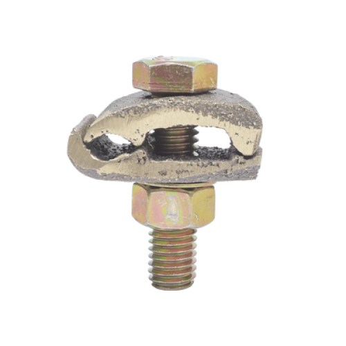 Conector Cable a Superficie Plana / Bronce 100% / Cable 2/0-250 MCM / Sin Soldadura Exotérmica / 3x4.5 cm (1.2x1.8 in)