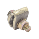 Conector Cable a Superficie Plana / Bronce 100% / Cable 4-2/0 AWG / Sin Soldadura Exotérmica / 2.5x3.5 cm (1x1.4 in)