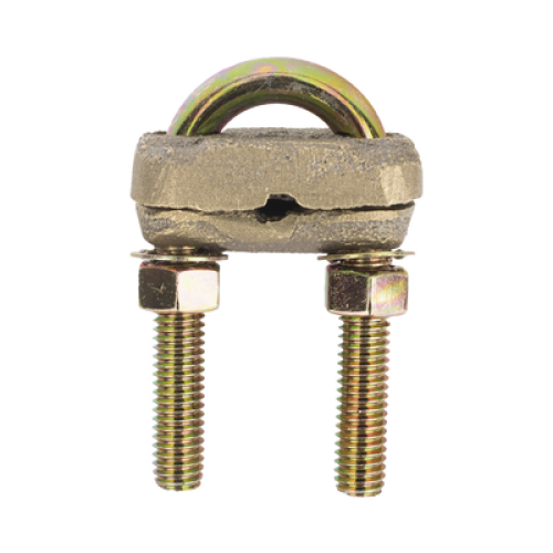 Conector Varilla-Cable Tipo Perro / Bronce 100% / Varilla 5/8 in / Cable 4-2/0 AWG / Sin Soldadura