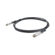 Cable DAC QSFP28 de 100 Gbps a 100 Gbps / Passive Direct Attach Copper Twinax Cable / Longitud: 3 metros Cable DAC QSFP28 de 100 Gbps a 100 Gbps / Passive Direct Attach Copper Twinax Cable / Longitud: 3 metros