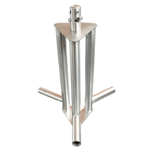 Electrodo Acero Inoxidable / Diseño Delta / Cilindro Equipotencial Autoconectable / Terrenos Corrosivos / Reemplazo Tierras Naturales