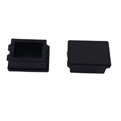 Inserto Ciego para Placas Acopladoras LP-FO-D06 y LP-FO-D12, Color Negro, Bolsa con 100 Pcs