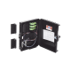 Cierre de Empalme para 24 Fusiones de Fibra Óptica, Interior/Exterior, con 8 Acopladores SC/APC y Splitter 1x8 SC/APC Incluido, IP65