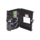 Cierre de Empalme para 24 Fusiones de Fibra Óptica, Interior/Exterior, con 16 Acopladores SC/APC y Splitter 1x16 SC/APC Incluido, IP65