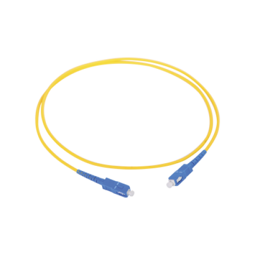 Jumper de Fibra Óptica Monomodo SC/SC Simplex de 1 Metro (3.28 Pies) Jumper de Fibra Óptica Monomodo SC/SC Simplex de 1 Metro (3.28 Pies)