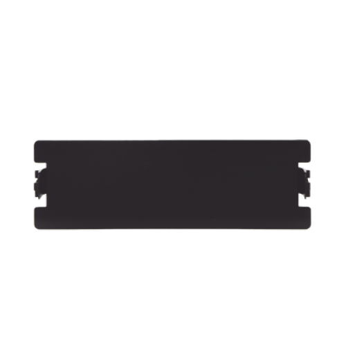 Placa Ciega Color Negro para Distribuidor de Fibra Óptica LP-ODF-8024