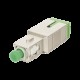 Atenuador Óptico Macho-Hembra con Conector SC/APC de 10 dB para Fibra Monomodo