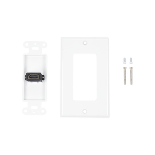 Placa de Pared 1 Puerto HDMI Hembra a Hembra