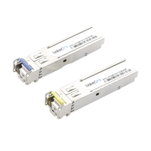 Transceptores Ópticos Industriales Bidireccionales SFP+ (Mini-Gbic) / Monomodo 1270 & 1330 nm / 10 Gbps / 10GBASE / Conector LC/UPC Simplex / DDM / Hasta 20 km / 2 Piezas Transceptores Ópticos Industriales Bidireccionales SFP+ (Mini-Gbic) / Monomodo 1270 & 1330 nm / 10 Gbps / 10GBASE / Conector LC/UPC Simplex / DDM / Hasta 20 km / 2 Piezas