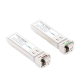 Transceptores Ópticos Industriales Bidireccionales SFP+ (Mini-Gbic) / Monomodo 1270 & 1330 nm / 10 Gbps / 10GBASE / Conector LC/UPC Simplex / DDM / Hasta 3 km / 2 Piezas