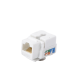 Módulo Jack Keystone Cat5e con Terminación 110 (Punchdown) para Faceplate - Color Blanco Módulo Jack Keystone Cat5e con Terminación 110 (Punchdown) para Faceplate - Color Blanco