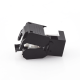 Módulo Jack Keystone Cat5e (Toolless), con Terminación en Ángulo 180 - Color Negro, Compatible con Faceplate y Patchpanel Linkedpro