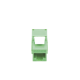Módulo Jack Keystone Cat6 (Toolless), con Terminación en Ángulo 180 - Color Verde, Compatible con Faceplate y Patchpanel Linkedpro