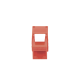 Módulo Jack Keystone Cat6 (Toolless), con Terminación en Ángulo 180 - Color Rojo, Compatible con Faceplate y Patchpanel Linkedpro Módulo Jack Keystone Cat6 (Toolless), con Terminación en Ángulo 180 - Color Rojo, Compatible con Faceplate y Patchpanel Linkedpro