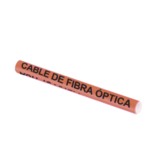 Marcador de Fibra Óptica Color Naranja, Diámetro de Aplicación: 6.4 a 12.5 mm (0.25 a 0.49 Pulgadas)