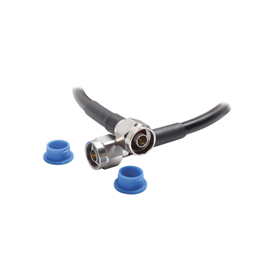 Jumper Flexible de Baja Pérdida para Equipos Inalámbricos hasta 7 GHz N-Macho a N-Macho, 60 cm (23.62 pulgadas)