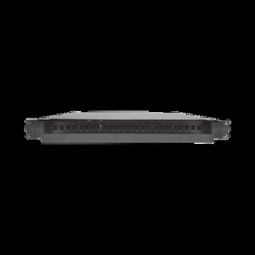 Distribuidor de Fibra Óptica Deslizable, Vacío, 19 Pulgadas (48.26 cm), Acepta 24 Adaptadores LC Duplex o LC Simplex o 24 SC Simplex, 1U