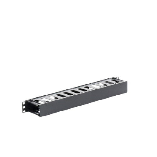 Organizador de Cables Horizontal de 1U para Rack de 19