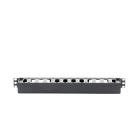 Organizador de Cables Horizontal de 1U para Rack de 19