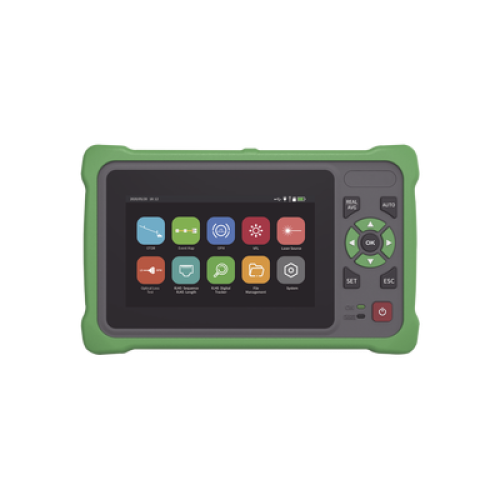 OTDR Touch para Pruebas en los Enlaces de Fibra Óptica / Longitudes de Onda 1310nm y 1550nm / Función VFL 10mW / Función OPM / Función de Mapeo de Cables de Red RJ45 / Recargable / Distancia de Prueba de hasta 260 Kilómetros (853.02 Pies) OTDR Touch para Pruebas en los Enlaces de Fibra Óptica / Longitudes de Onda 1310nm y 1550nm / Función VFL 10mW / Función OPM / Función de Mapeo de Cables de Red RJ45 / Recargable / Distancia de Prueba de hasta 260 Kilómetros (853.02 Pies)