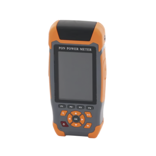 Medidor de Potencia Óptica (OPM) para Fibra Óptica en Redes FTTx / Soporta 3 Longitudes de Onda: 1310nm, 1490nm y 1550nm / Rango de Medición de -40 a 25dBm / Incluye Función VFL 10mW / Función para Probar de Cables