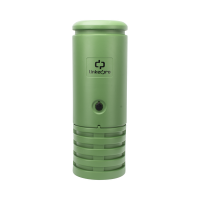 Pedestal para Cajas de Empalme de Fibra Óptica Cilíndrico Color Verde con Bracket Estándar (No Incluye Caja de Empalme)