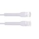 Mini Patch Cord Cat6A Ultra Slim 30 cm (11.81 Pulgadas) Blanco ? Ahorra Espacio sin Organizadores, con Bota Flexible