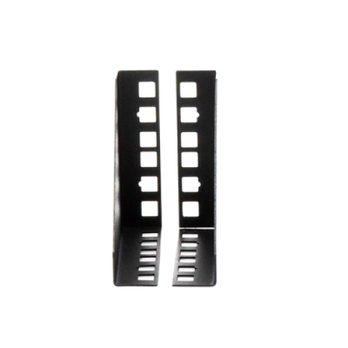 Par de Sujetadores para Instalación de Equipo Rackeable en Placa o Pared (hasta 2U), Puede soportar 10 Kg