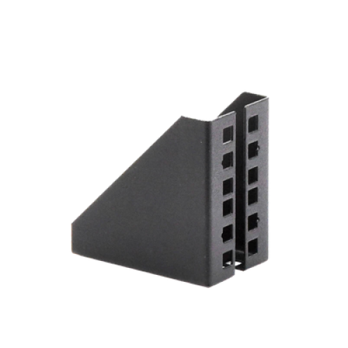 Par de Sujetadores para Instalación de Equipo Rackeable en Placa o Pared (hasta 2U), Puede soportar 10 Kg