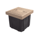 Registro Eléctrico para Uso Peatonal 60 x 60 x 40 cm (23.62 x 23.62 x 15.75 Pulgadas), Resistencia 3 Toneladas, Uso Peatonal