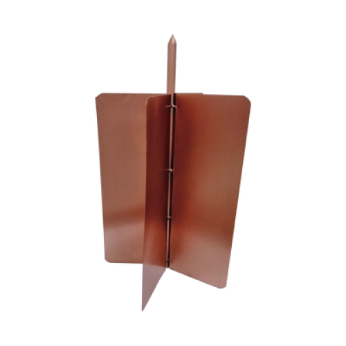 Electrodo Convencional Tipo Rehilete / Cobre Calibre 24 / Soldadura Triple / 65 cm (25.6 in) / 5/8 in