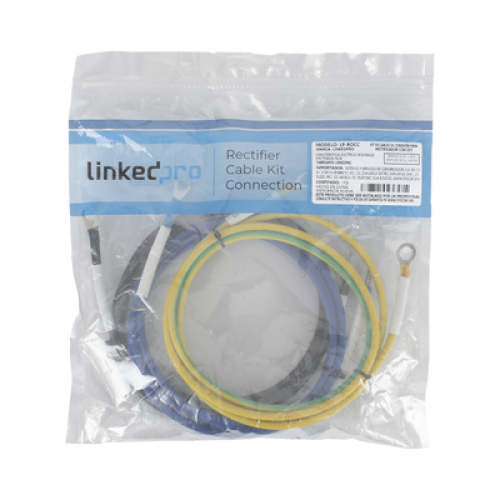 Kit de Cables de Conexión para Rectificador con OLT, 1.5 M (Compatible con rectificador LP-PSOLT-90A)