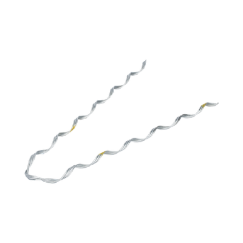 Remate Preformado de Acero Galvanizado para fibra Mini-ADSS diámetros 6 - 7 mm (Preformado con tecnología sin polvo abrasivo) Estructura de 3 Hilos