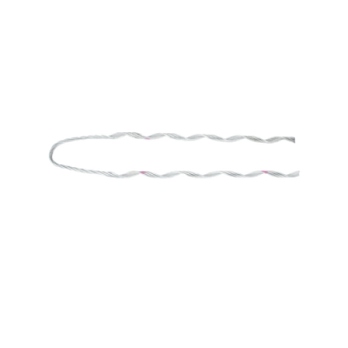Remate Preformado de Acero Galvanizado para Fibra Mini-ADSS de 24 hilos, diámetros 7.5 - 8 mm