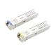 Transceptores Ópticos Bidireccionales SFP (Mini-Gbic) / Monomodo 1310 & 1550 nm / 1.25 Gbps / 1000BASE-BX / Conector LC/UPC Simplex / DDM / Hasta 20 km / 2 Piezas Transceptores Ópticos Bidireccionales SFP (Mini-Gbic) / Monomodo 1310 & 1550 nm / 1.25 Gbps / 1000BASE-BX / Conector LC/UPC Simplex / DDM / Hasta 20 km / 2 Piezas