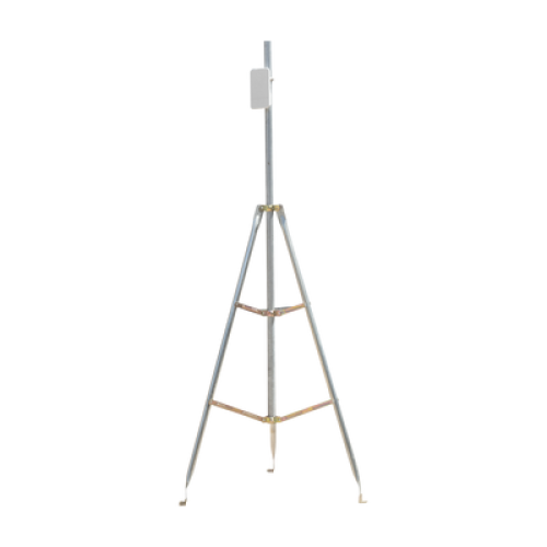 Kit de Montaje de Tripie con Mástil de 3 metros Ideal para instalar Antenas, Radios, Cámaras, etc...