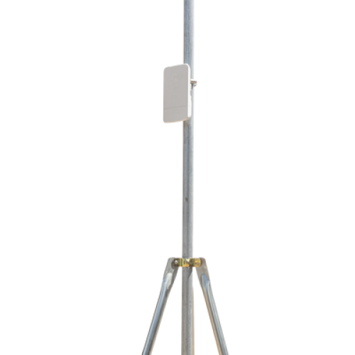 Kit de Montaje de Tripie con Mástil de 3 metros Ideal para instalar Antenas, Radios, Cámaras, etc...
