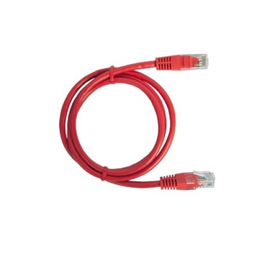 Cable de Parcheo UTP Cat5e - 2.0 Metros (6.56 Pies) - Rojo