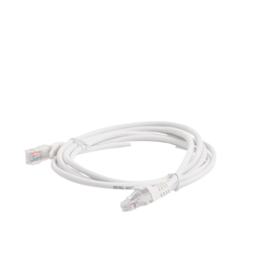 Cable de Parcheo UTP Cat5e - 2 Metros (6.56 Pies) - Blanco