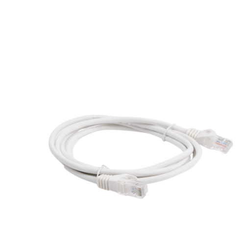 Cable de Parcheo UTP Cat5e - 2 Metros (6.56 Pies) - Blanco