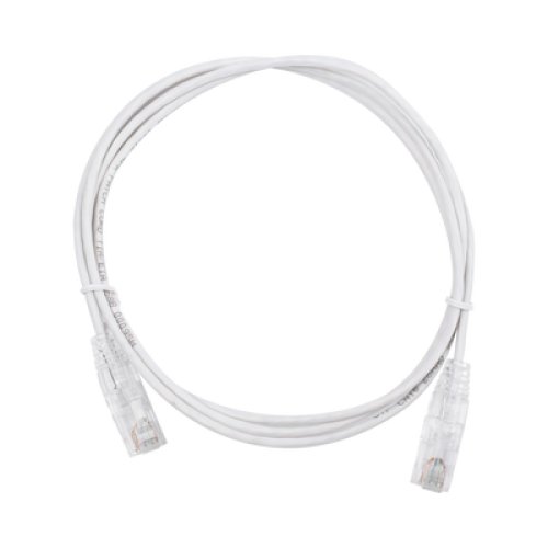 Cable de Parcheo Slim UTP Cat6 - 1.5 Metros (4.92 Pies) Blanco Diámetro Reducido (28 AWG) Cable de Parcheo Slim UTP Cat6 - 1.5 Metros (4.92 Pies) Blanco Diámetro Reducido (28 AWG)