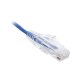 Cable de Parcheo Slim UTP Cat6 - 2 Metros (6.56 Pies) Azul Diámetro Reducido (28 AWG)