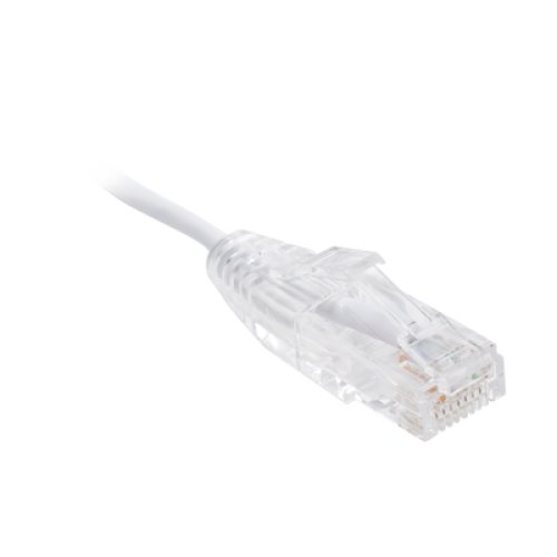 Cable de Parcheo Slim UTP Cat6 - 2 Metros (6.56 Pies) Blanco Diámetro Reducido (28 AWG) Cable de Parcheo Slim UTP Cat6 - 2 Metros (6.56 Pies) Blanco Diámetro Reducido (28 AWG)
